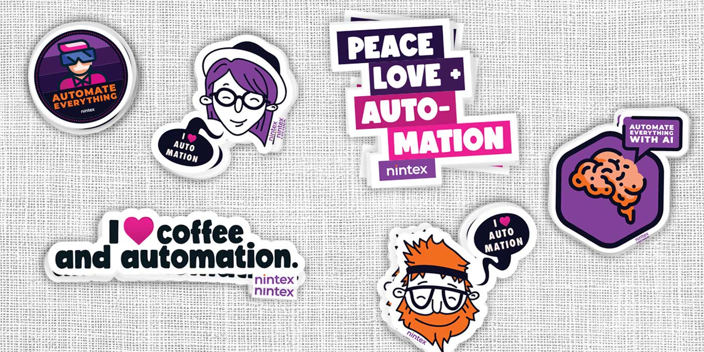 Nintex Connect stickers